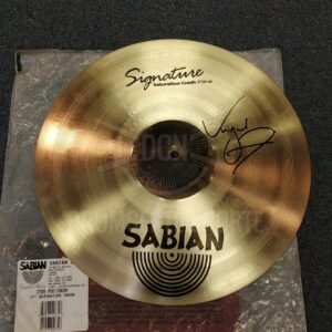 SABIAN SIGNATURE SATURATION SIGNED 17"