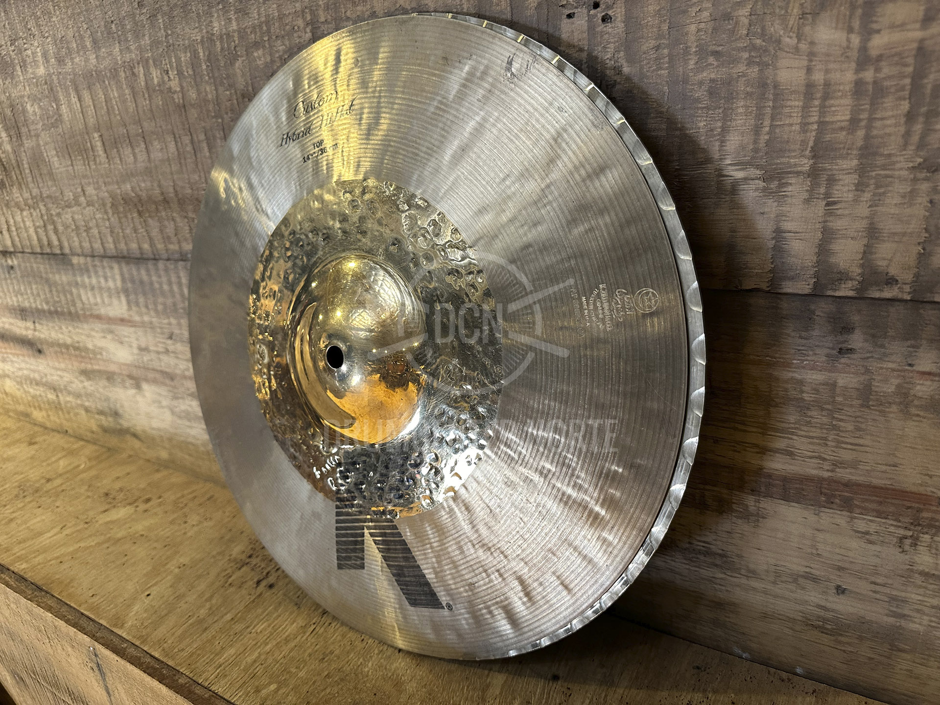 ZILDJIAN K CUSTOM HYBRID HI HATS 14" - Imagen 2