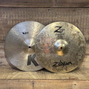 ZILDJIAN K Z CUSTOM DYNO BEAT HI HAT 14"