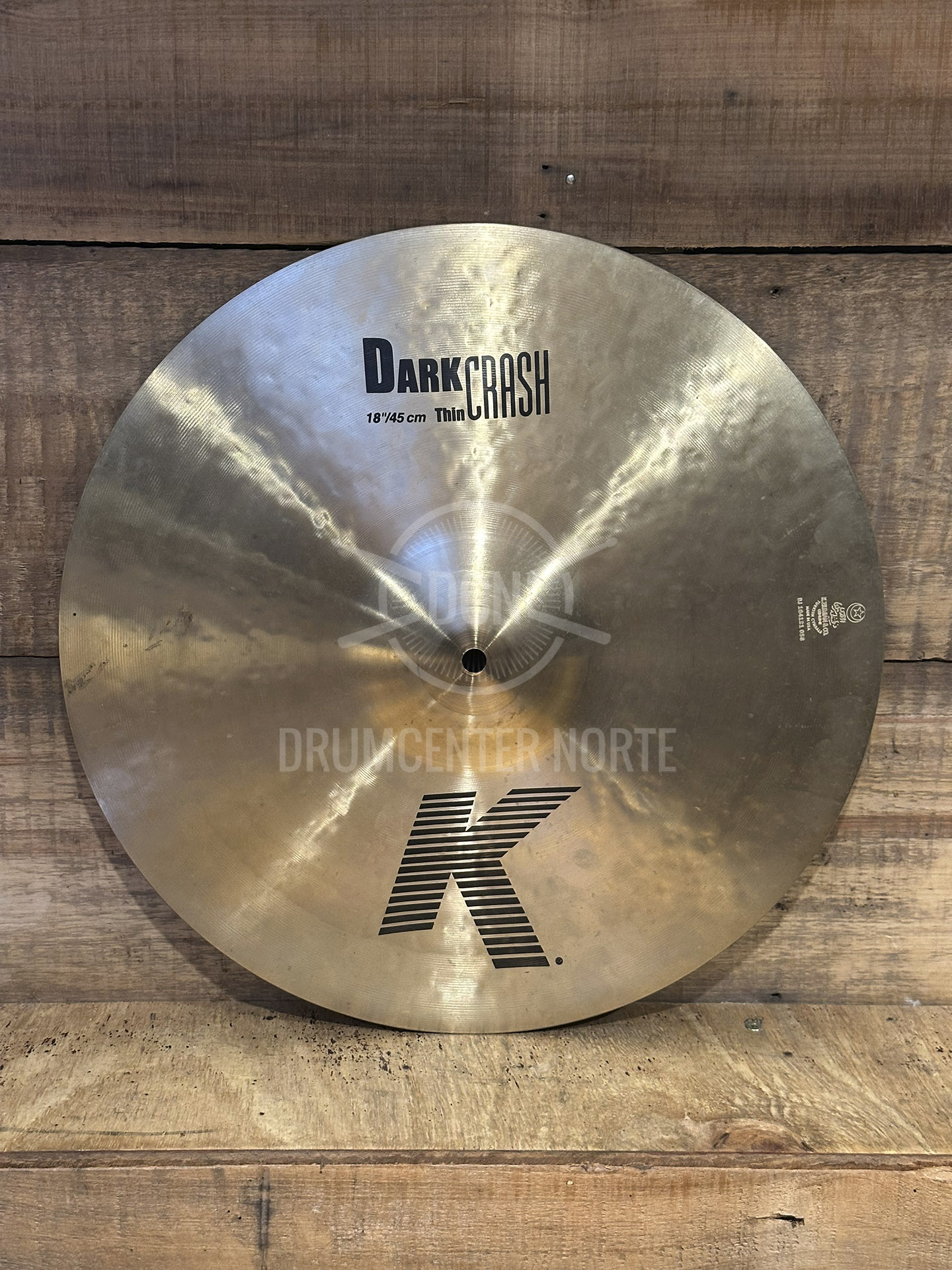 ZILDJIAN K DARK THIN CRASH 17"